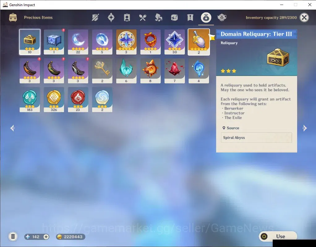 Genshin Impact Accounts ASIA| AR 25| BD Unset| 1 Limited + 1 (*5Standard)| image 9