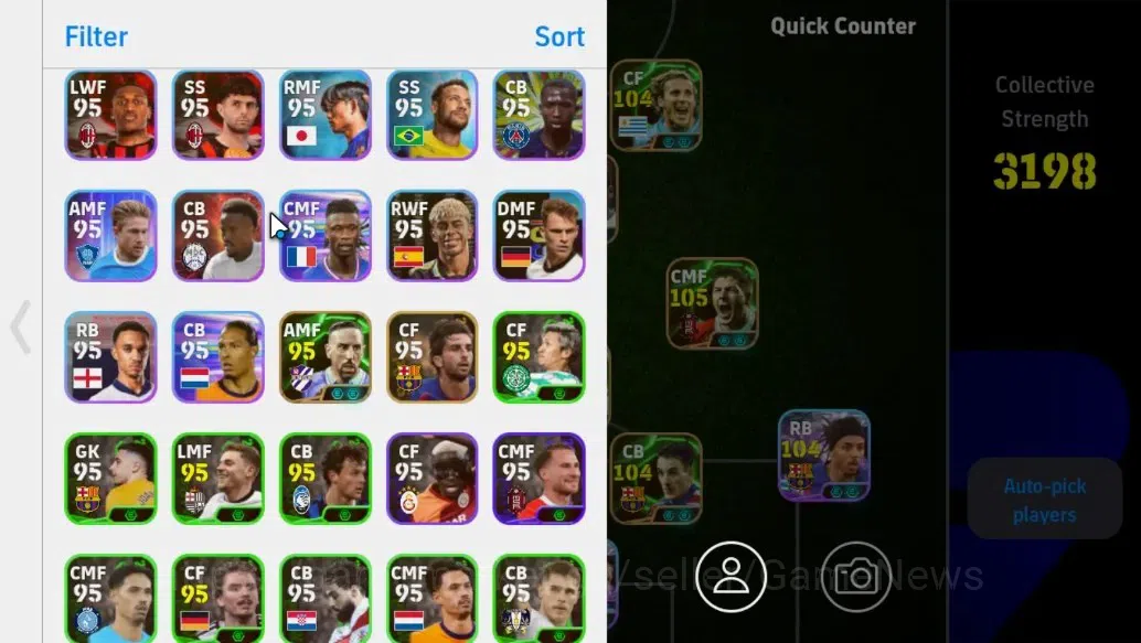 eFootball Accounts Android||Dean Huijsen,Frank Rijkaard,Kylian Mbappe image 3