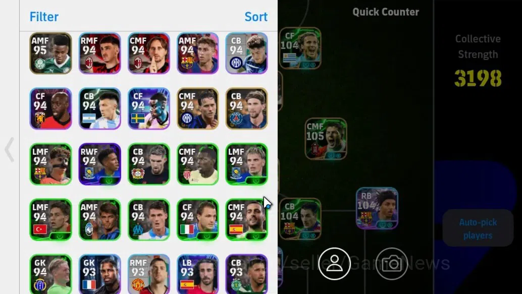 eFootball Accounts Android||Dean Huijsen,Frank Rijkaard,Kylian Mbappe image 4