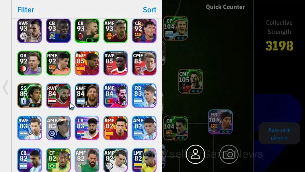 eFootball Accounts Android||Dean Huijsen,Frank Rijkaard,Kylian Mbappe image 5