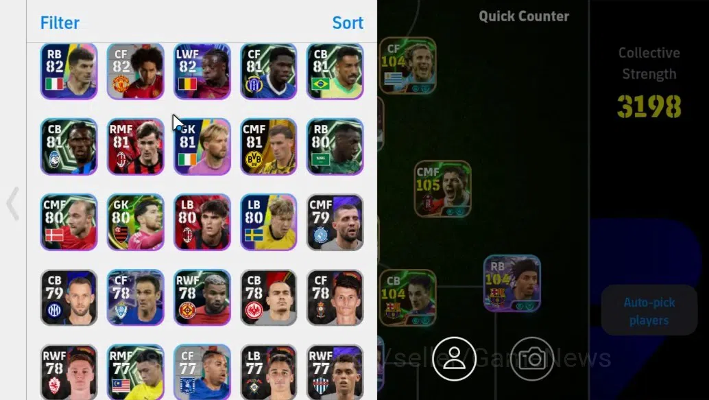 eFootball Accounts Android||Dean Huijsen,Frank Rijkaard,Kylian Mbappe image 6