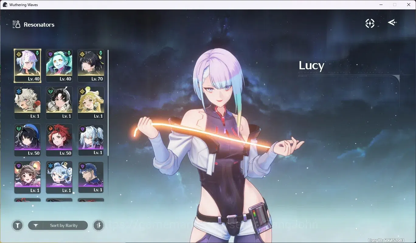 Wuthering Waves Accounts EU|UL 49|Rank5|1 Char Limited [Lucy RC6 + Sign] &  image 2