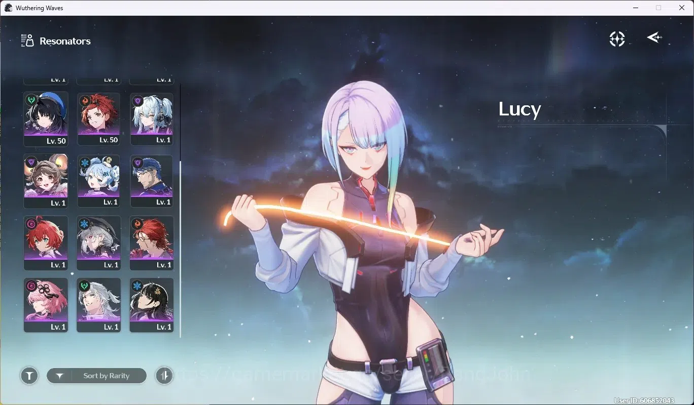 Wuthering Waves Accounts EU|UL 49|Rank5|1 Char Limited [Lucy RC6 + Sign] &  image 3