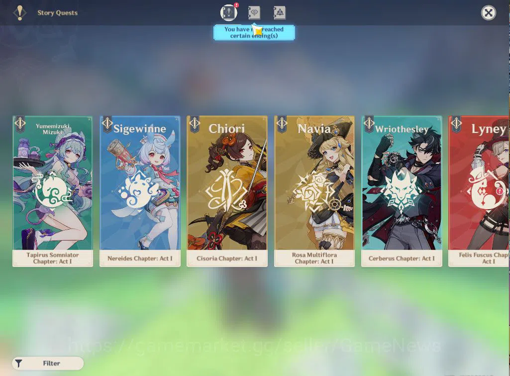 Genshin Impact Accounts ASIA|AR58|Varka PreamTeam|8Limit+5(*5WEP)|Furina,C image 14