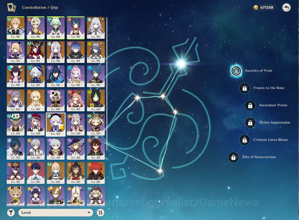 Genshin Impact Accounts ASIA|AR58|Varka PreamTeam|8Limit+5(*5WEP)|Furina,C image 5