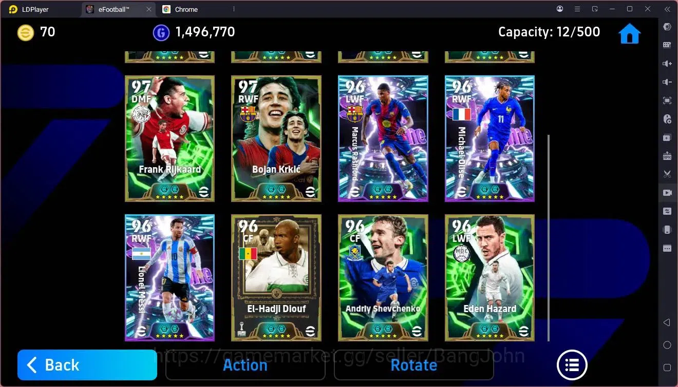eFootball Accounts Android|PW 3139|Epic Chiellini,Kahn,Drogba, Rijkaa image 3