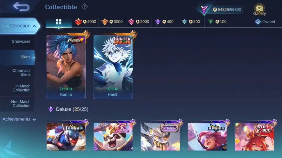 Mobile Legends: Bang Bang Accounts Global|Skin 260|Renowned|KOF Karina,P.A.C.E Fanny, image 11