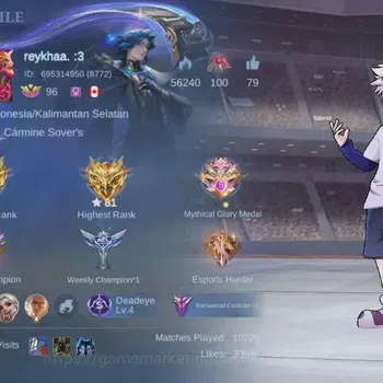 Mobile Legends: Bang Bang Collector Global|Skin 260|Renowned|KOF Karina,P.A.C.E Fanny, image 1