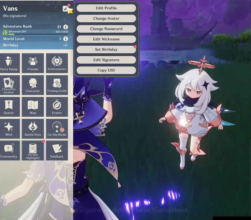 Genshin Impact Accounts ASIA|AR 21|1 Limited + 1 (*5Standard)|Mavuika|Low image 1