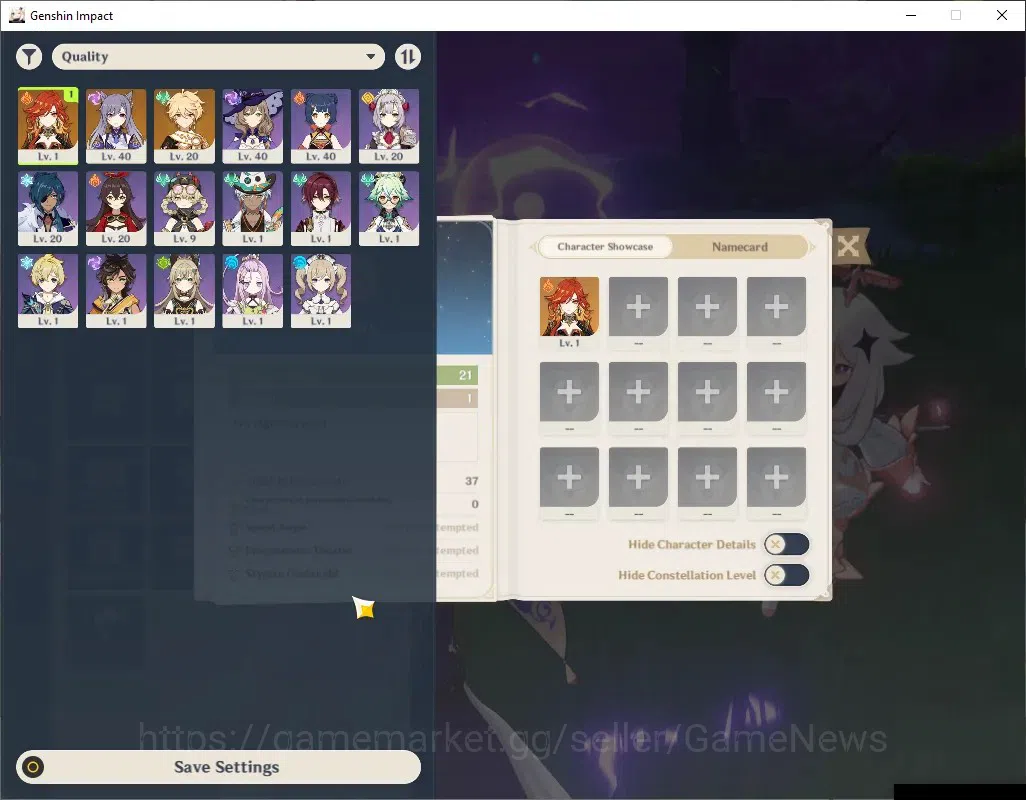 Genshin Impact Accounts ASIA|AR 21|1 Limited + 1 (*5Standard)|Mavuika|Low image 2