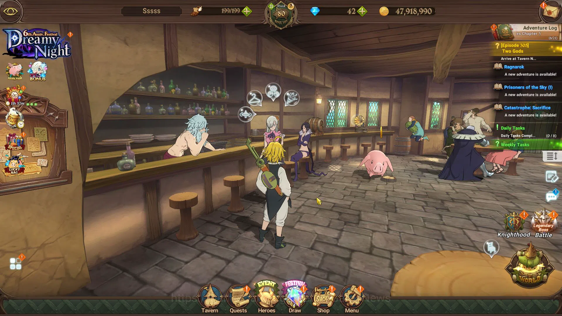 The Seven Deadly Sins: Grand Cross Accounts Global|4,1M CC|5 UR+Full Collab Fire Force| Salos, image 1