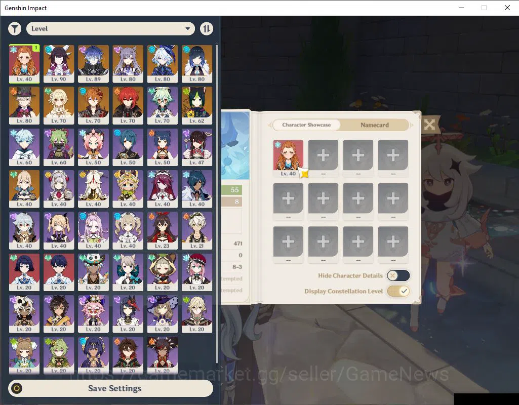 ASIA|AR 55| 6 Limited +4(*5Weapon)|Columbina+Sign,Flins,Furina,Yelan,Tartaglia,Lyney|Mc Female|TakeMail|CheckSS(GI5534) Genshin Impact Mid Game ASIA|AR 55| 6 Limited +4(*5Weapon)|Columbina+Sign, image 1