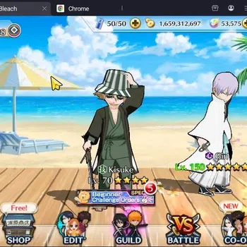 Bleach: Brave Souls Accounts Mid-Tier GLOBAL | 50K ORB+MidGame | Yukio TYBW26,Gremmy9TH,Rangiku Swimsuit,Ichigo7TH,Ulquiora