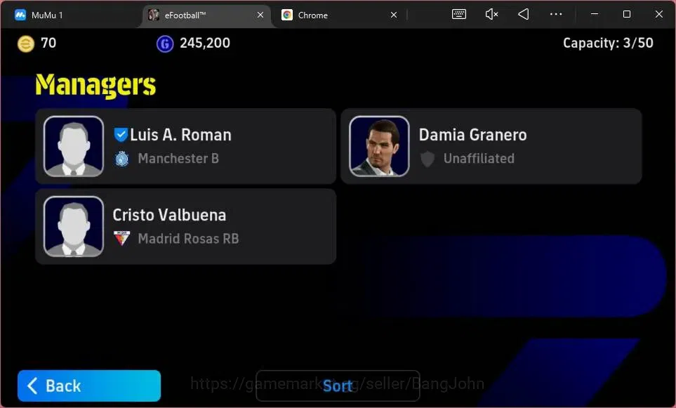 eFootball Accounts ANDROID|PW 3092|Epc Zlatan Ibrahimovic|Epc Ronaldi image 4