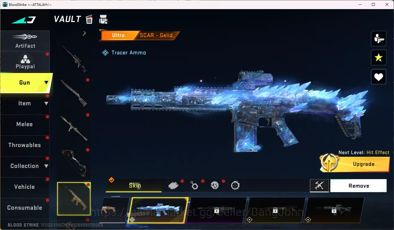 Blood Strike Accounts ASIA|ULTRA=KATYA,SCAR DETAIL CEK SS BS583B image 7