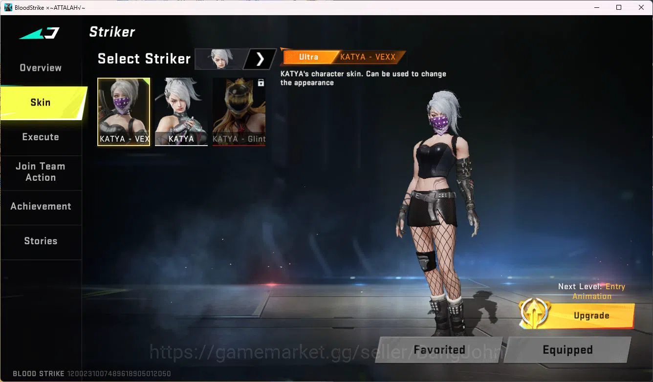 Blood Strike Accounts ASIA|ULTRA=KATYA,SCAR DETAIL CEK SS BS583B image 9