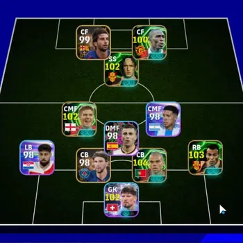 eFootball Accounts Legends & Iconic Players Android|Epic Pepe,Cafu,Francesco Totti,Steven Gerrard,A.Peruzzi,Andy