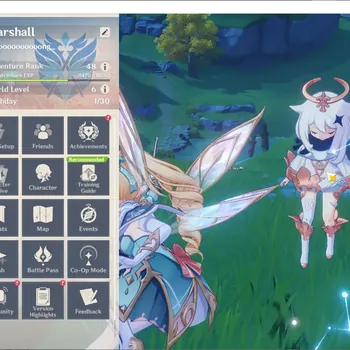 Genshin Impact Accounts Reroll ASIA|AR 48|4 Limited Char (Vesna,Columbina,Lauma,Clorinde)|Low Explore|MC Lumine|Check