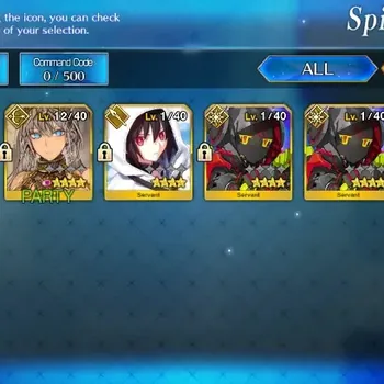Fate-Grand Order Accounts NA Starter Fuyuki Lvl 1 |1 SSR Servant| ( Space Ciel ) |18 Golden Aple|Birthday Unset|Log