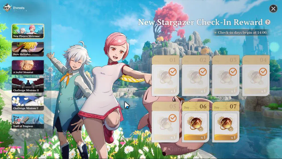 The Seven Deadly Sins: Origin Accounts [EU] Lv 2 Fresh Starter | 2 SSR | Meliodas, Guila  image 8