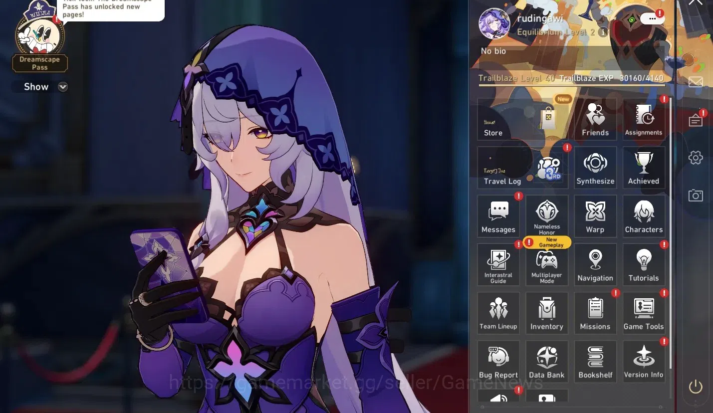 Honkai Star Rail Accounts Asia | TL 40 | 5 Limited | SW 999, Kafka, Black Sw image 2