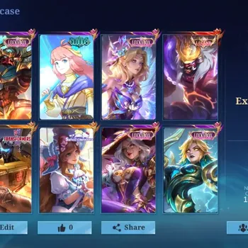 Mobile Legends: Bang Bang Accounts Others Global|138H 377S|Exalted|Legend Franco|4 Luckybox|KOF Karina|Transformer