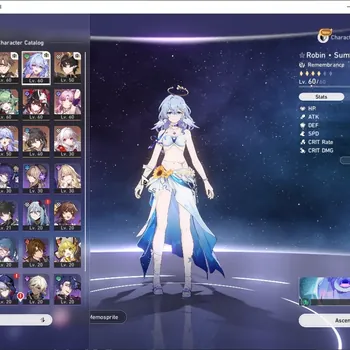 Honkai Star Rail Accounts Others Asia|TL 47|9 Limited|(Ashveil)+Sign Robin Summeretto,Archer