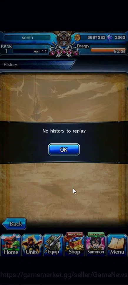 Grand Summoners Accounts Starter Global|Rank 1|Best Starter 2662 cc + 6 18