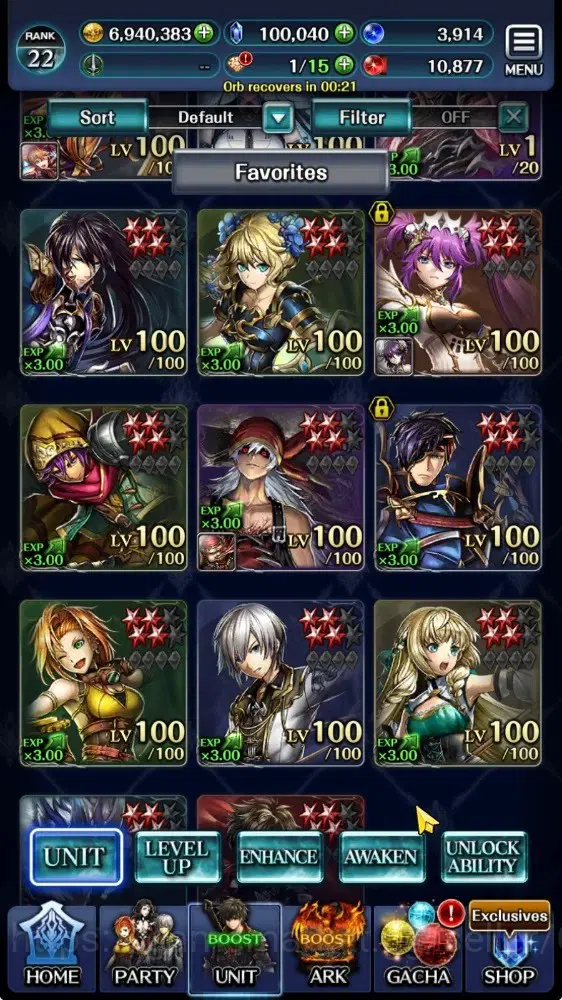 Last Cloudia Accounts GLOBAL|Rank 16|100k Crystal|Top Tier Unit [DL Jude image 2
