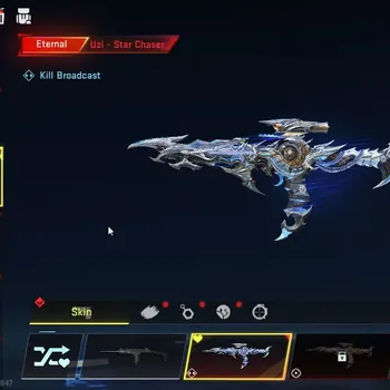 Blood Strike Accounts Collab Skin Asia|Eternal Uzi Star Chaser Lv2,MP7+Collab AOT M4A1 Bof,Fal Beast Titan|6