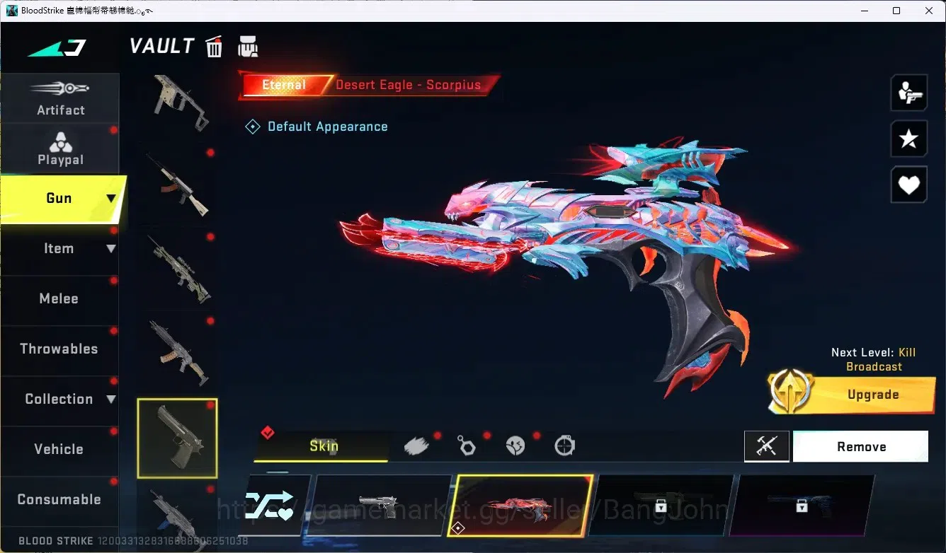 Blood Strike Accounts ASIA|Ultra Melee:TalonKnife|1 Evo Gun:FAL|1 Eterna image 10
