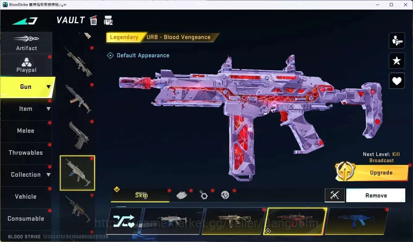 Blood Strike Accounts ASIA|Ultra Melee:TalonKnife|1 Evo Gun:FAL|1 Eterna image 11