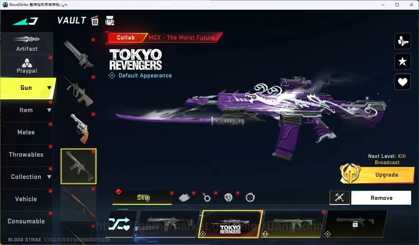 Blood Strike Accounts ASIA|Ultra Melee:TalonKnife|1 Evo Gun:FAL|1 Eterna image 14