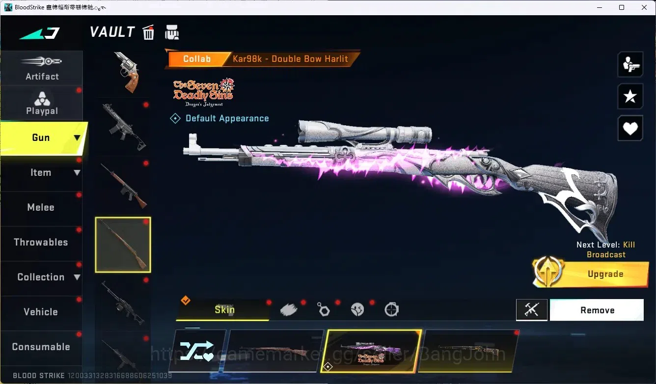 Blood Strike Accounts ASIA|Ultra Melee:TalonKnife|1 Evo Gun:FAL|1 Eterna image 16
