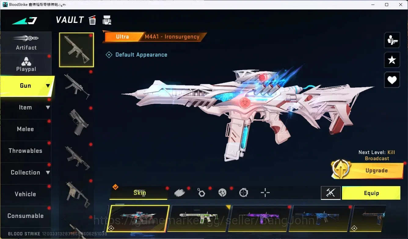Blood Strike Accounts ASIA|Ultra Melee:TalonKnife|1 Evo Gun:FAL|1 Eterna image 2