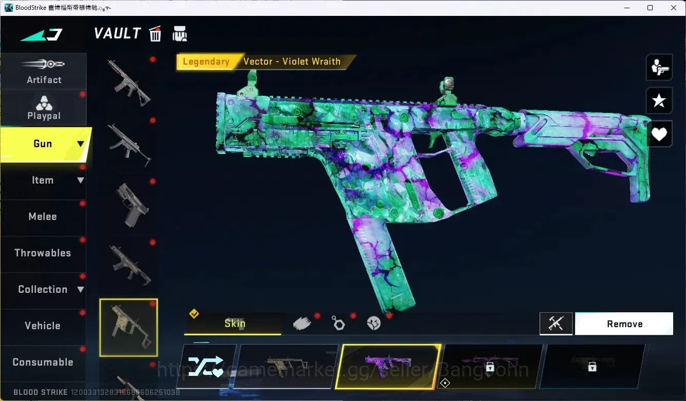 Blood Strike Accounts ASIA|Ultra Melee:TalonKnife|1 Evo Gun:FAL|1 Eterna image 7