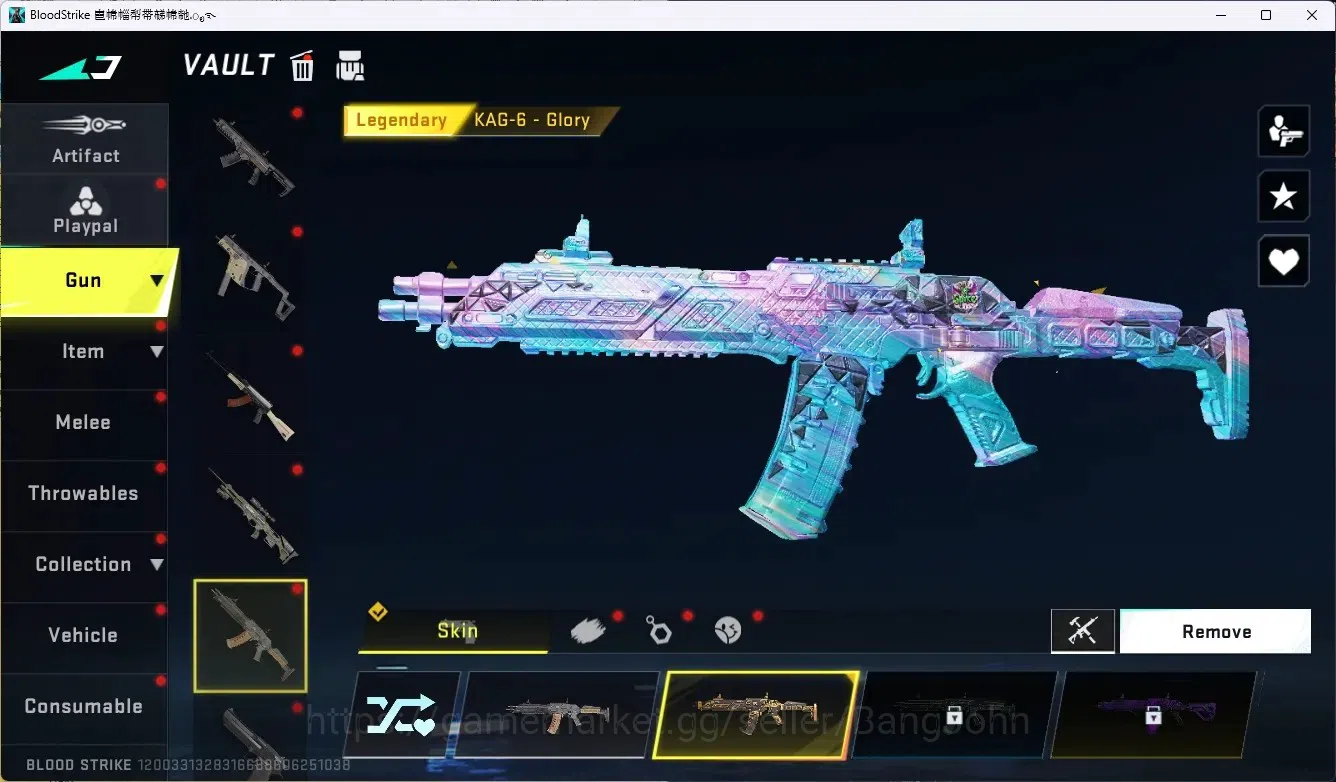 Blood Strike Accounts ASIA|Ultra Melee:TalonKnife|1 Evo Gun:FAL|1 Eterna image 9