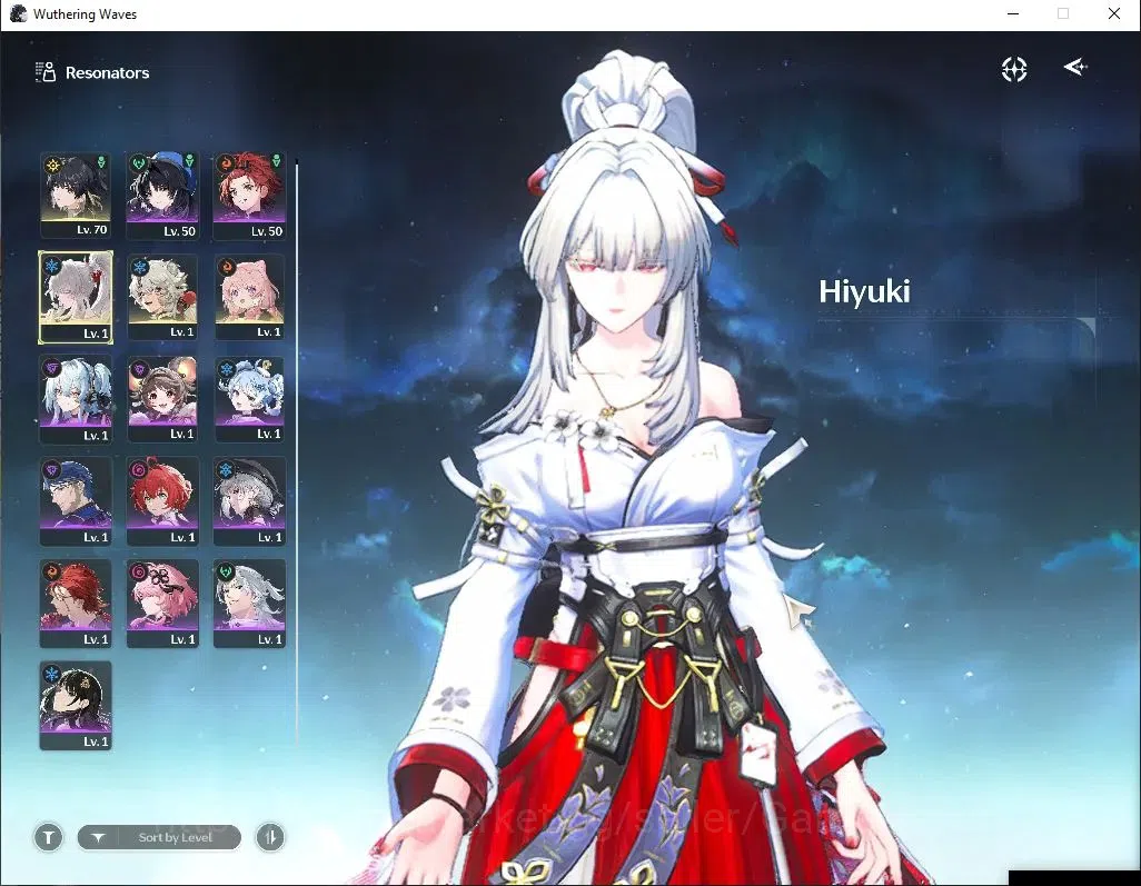 Wuthering Waves Accounts NA|UL 48|1 Limited| Hiyuki R6 + Sign |Data Bank Lv image 2