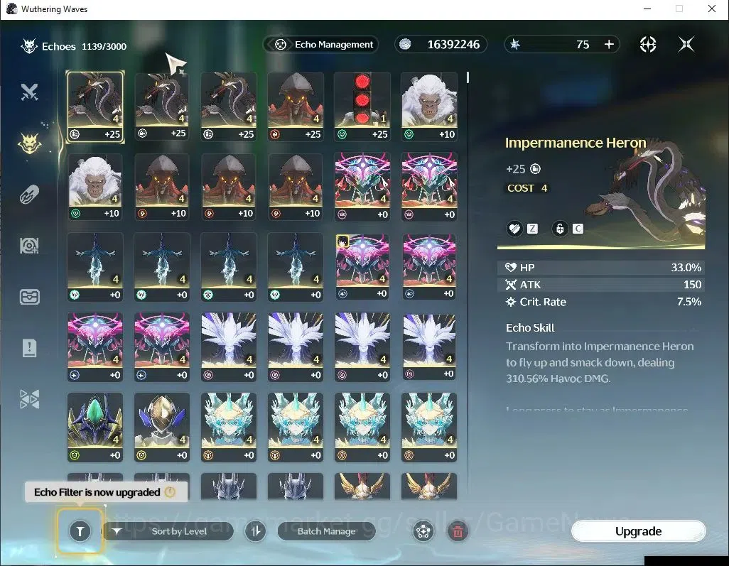 Wuthering Waves Accounts NA|UL 48|1 Limited| Hiyuki R6 + Sign |Data Bank Lv image 5