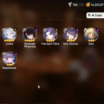 Epic Seven Accounts Starter GLOBAL UnVerif|NewEra|3 ML (Lisette,Commander Pavel,Bystander Hwayoung) Kayron,Landy Etc|315