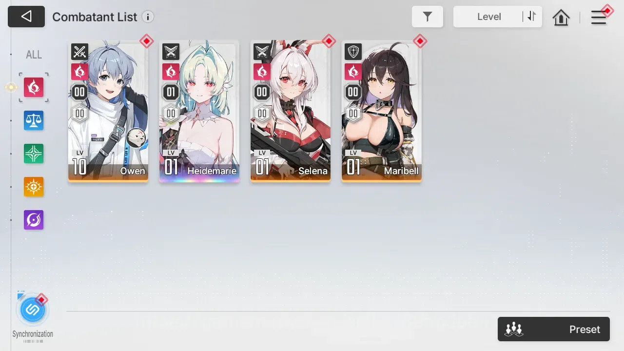 Chaos Zero Nightmare Accounts ASIA | Lvl 54 | 6 SSR | Heidemarie ME1 | Selector  image 12