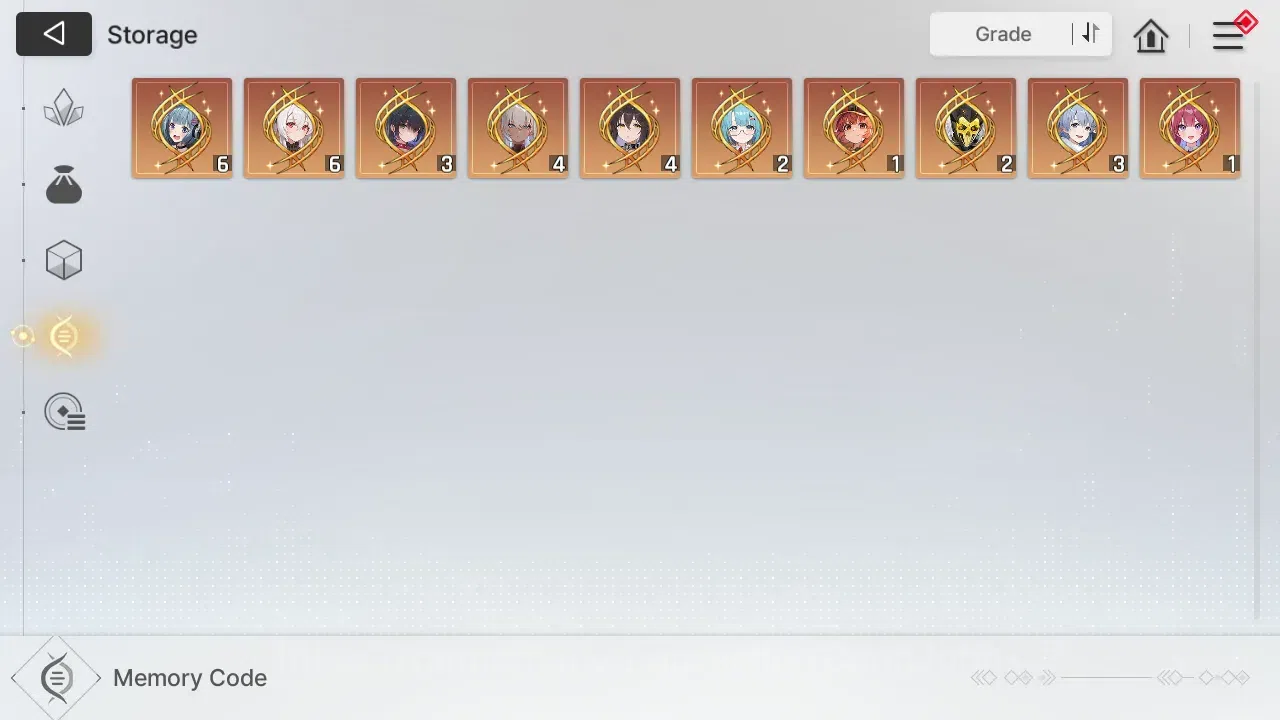 Chaos Zero Nightmare Accounts ASIA | Lvl 54 | 6 SSR | Heidemarie ME1 | Selector  image 3