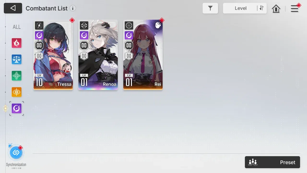 Chaos Zero Nightmare Accounts ASIA | Lvl 54 | 6 SSR | Heidemarie ME1 | Selector  image 8