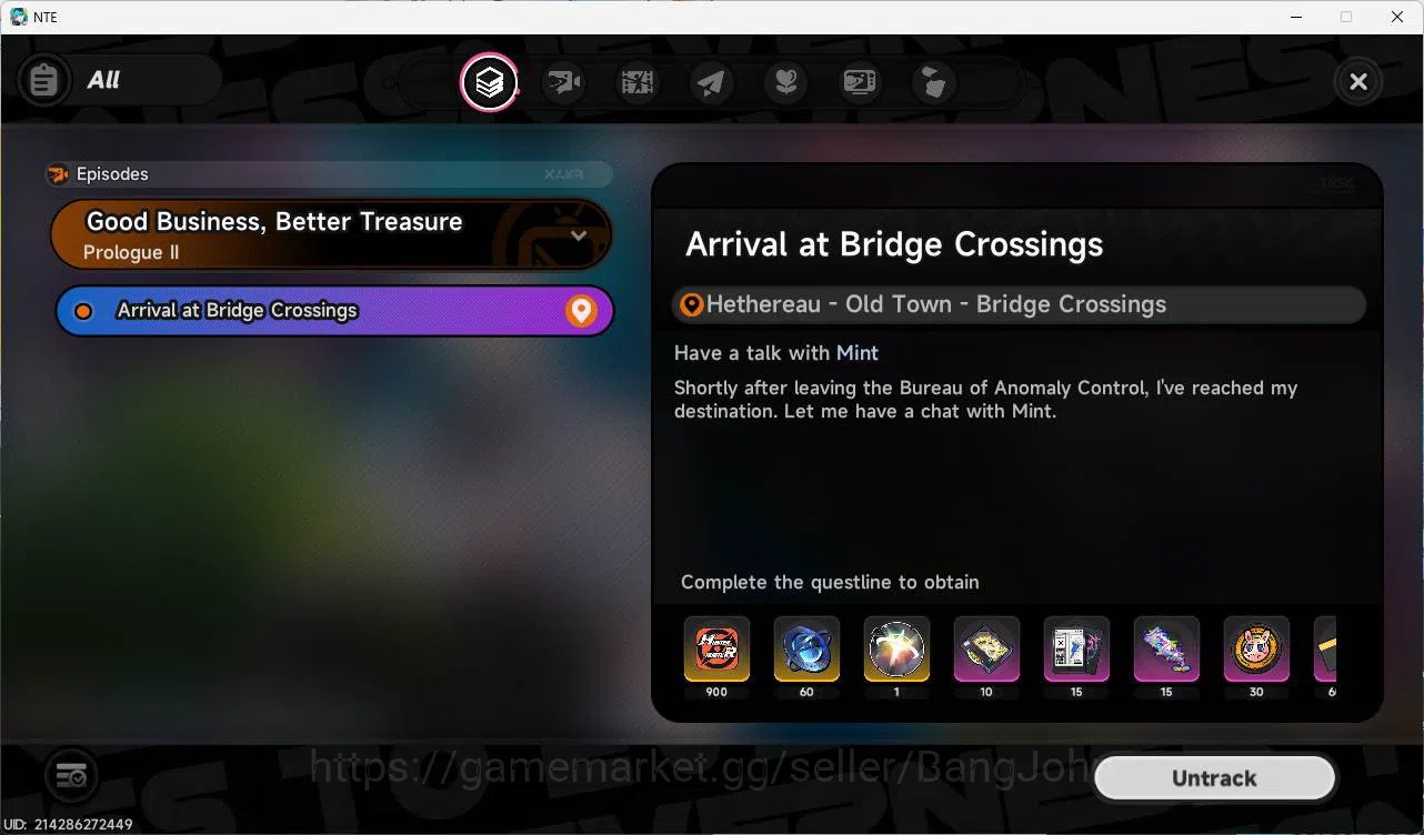 Neverness to Everness Accounts SEA| starter lvl 3| Mint + 5 char, bonus + America image 11
