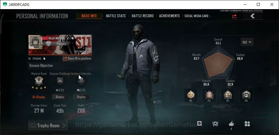 Arena Breakout Accounts MOBILE Lv30|SV 27M|CV 24M|Urban Sport|AEK Hazard,S image 10