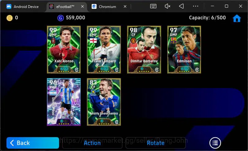 eFootball Accounts Android|Pw 2998|Xabi Alonso + Lampard + Berbatov + image 2
