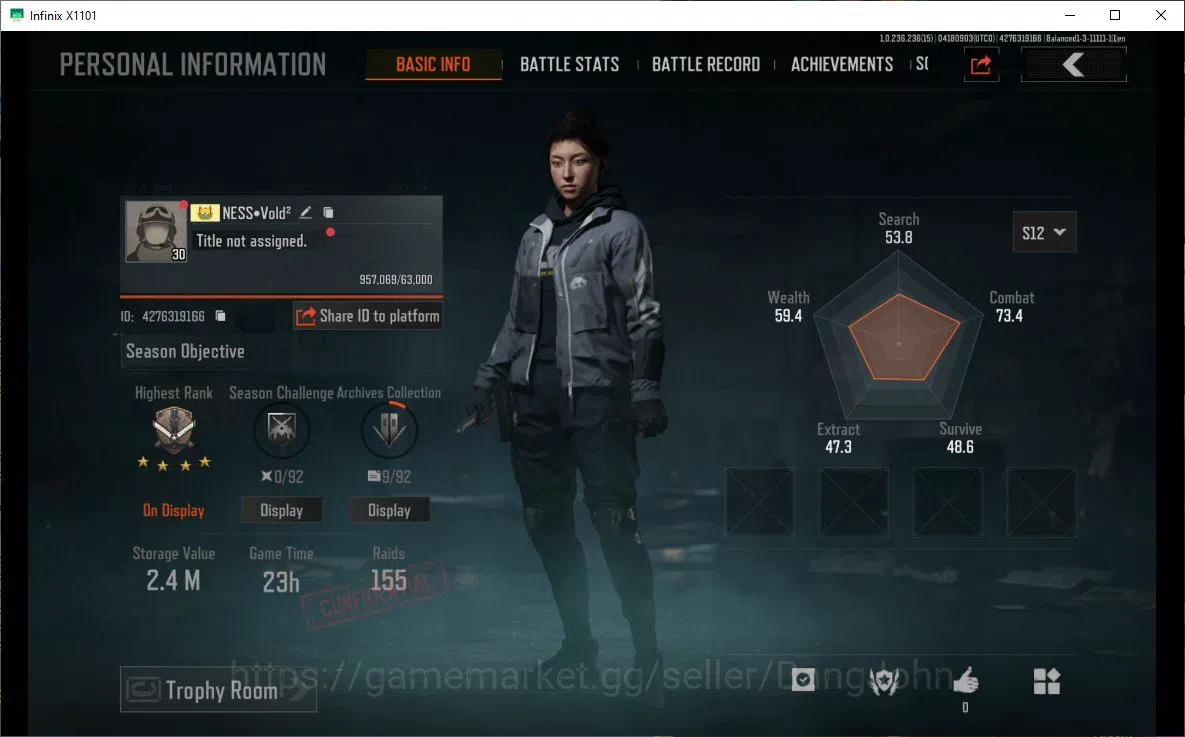 Arena Breakout Accounts Others MOBILE|LVL 30 SV 2,4|CV 0,3M WP SKIN KOI LR-AR2 ARMORR SKIN M4 HEAVY SKIN URBAN SUPORT MORE 1