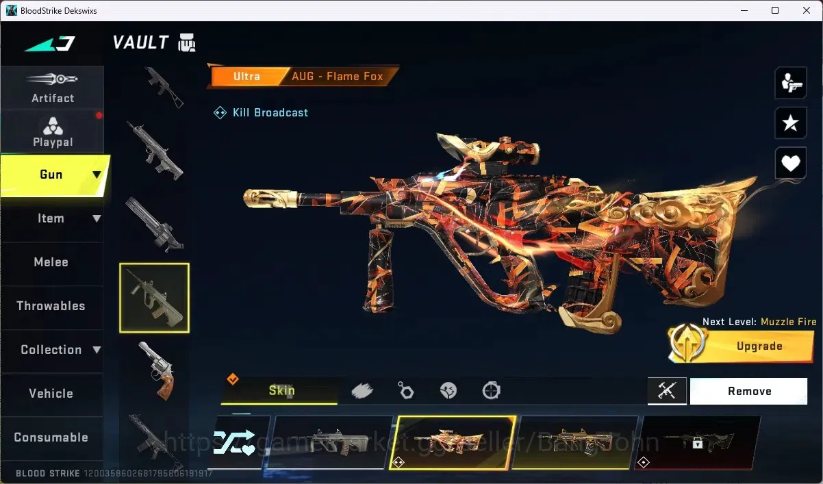 Blood Strike Accounts ASIA | ETERNAL: Spear-Relic | 4 COLLAB: 2 EVA,1 7D image 12
