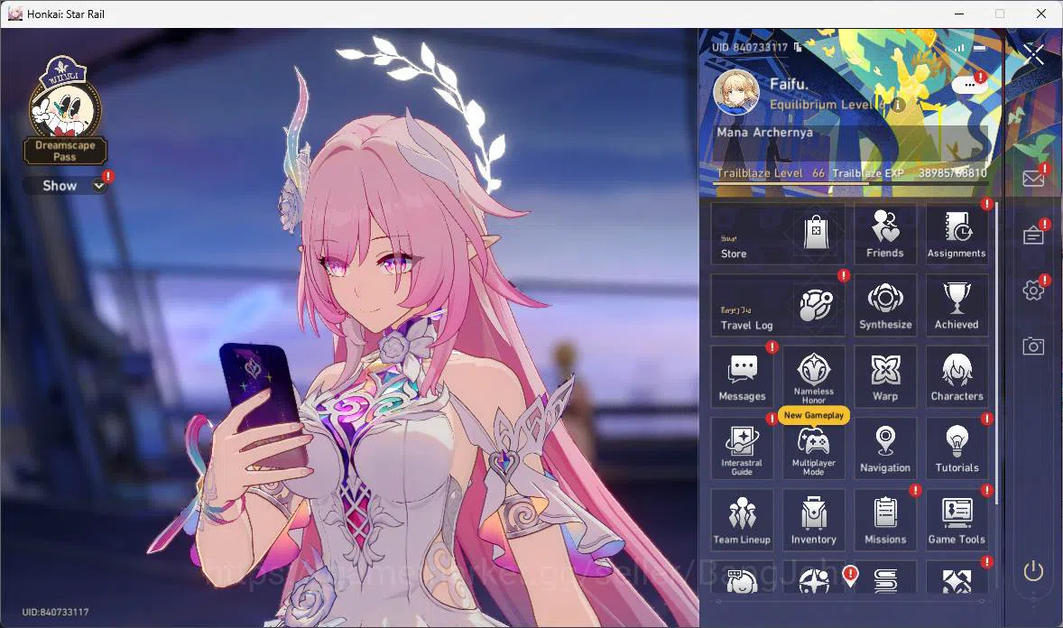 ASIA|TL 66|10 Limit|Hypercarry PremTeam(TheDahlia+sign,Phainon,Cyrene,Sunday)Sparxie,Firefly,etc|Check SS|MC Male|HSR306B Honkai Star Rail Others ASIA|TL 66|10 Limit|Hypercarry PremTeam(TheDahlia+ image 1