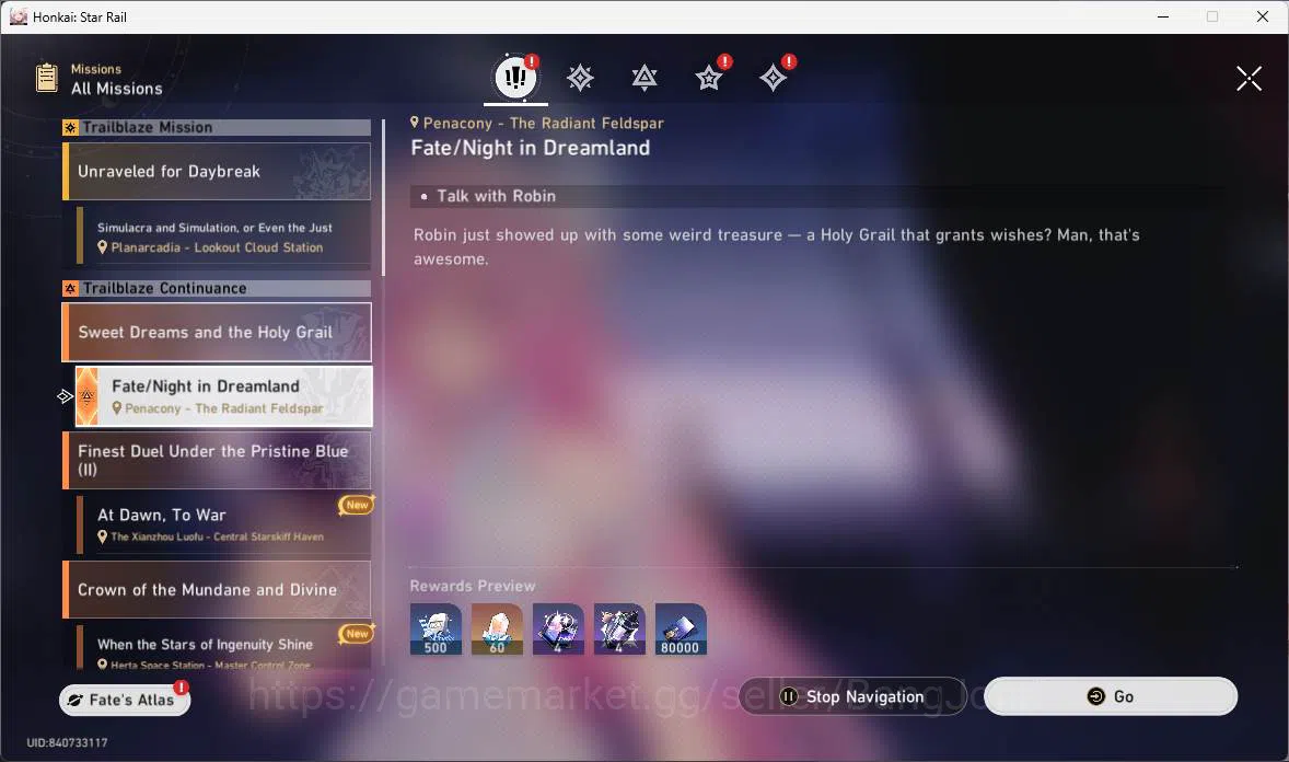 Honkai Star Rail Accounts Others ASIA|TL 66|10 Limit|Hypercarry 6